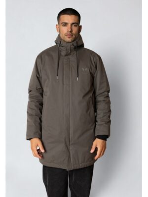 Parkas jacka med huva