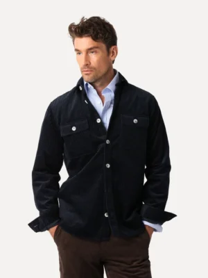 LW Manchester skjorta/ overshirt marinblå